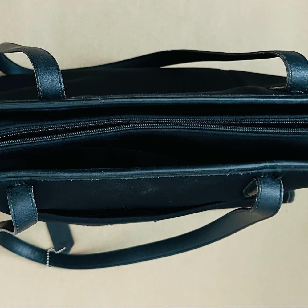 Coach Black Laptop Bag with Polished Finish (Vintage) - Picture 5 of 9